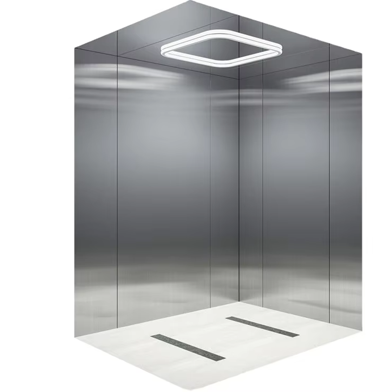 VTEP105 Ascensores Luxury Residential Passager Elevatorer Gearless AC Silent Effektiv og stilfuld PVC
