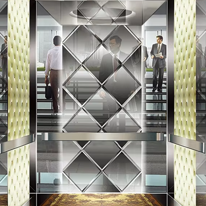VTEP106 Elevadores moderne passagerelevator med energibesparende funktioner