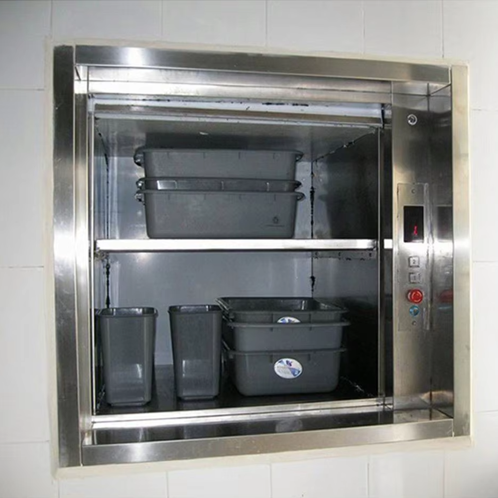 VTEF107 Ascensores Elevadores automatisk madelevator med mikrocomputer kontrolpanel