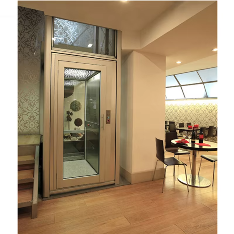 VTEV101 Ascensores Elevadores Flot design villalift til moderne dekorationsstil