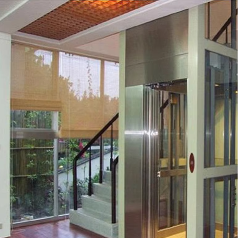 VTEV105 Ascensores Elevadores Customized Cabin Villa Elevator til indretning