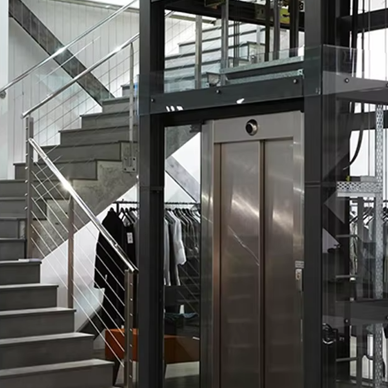 VTEV105 Ascensores Elevadores Customized Cabin Villa Elevator til indretning