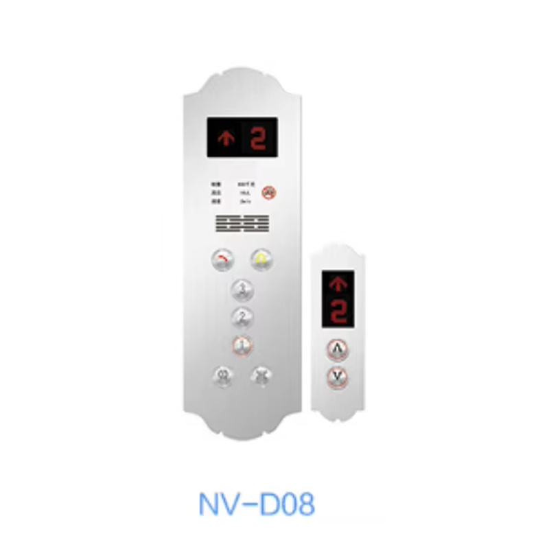 VTSP384 7 Segment LCD-skærm til kabine COP, liftdele