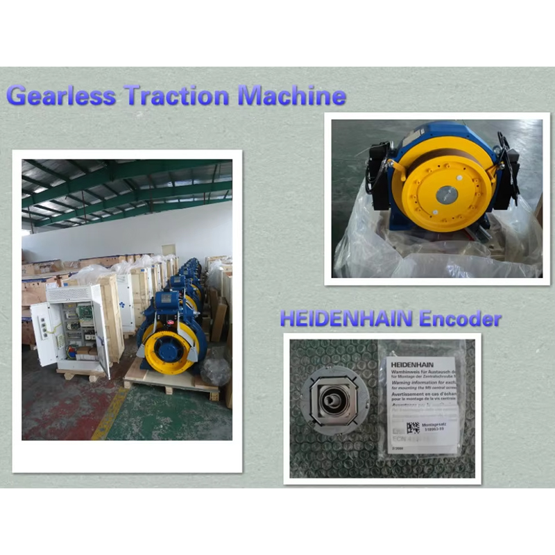 VTSP215 Hot Sale 320kg-1000kg Elevator Lift Motor Elevator Gearless Traction Machine