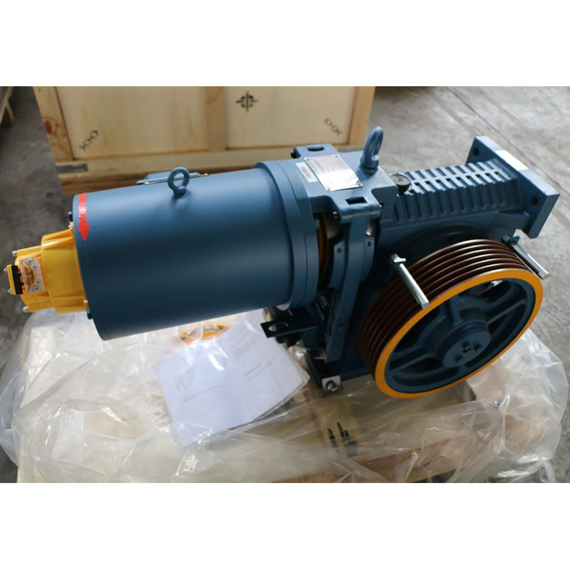 VTSP218 Fremragende Traction System GT140WL VVVF Lift Geared Motor Elevator Traction Machine