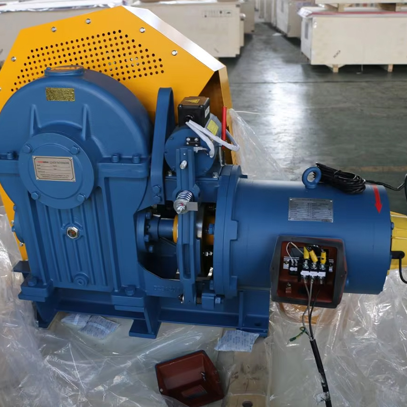 VTSP218 Fremragende Traction System GT140WL VVVF Lift Geared Motor Elevator Traction Machine
