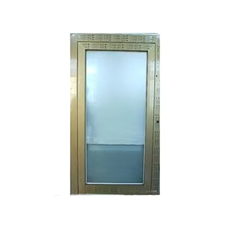 VTSP204 Højkvalitets elevatordørsystem Rustfrit stål malet glas manuelt dørpanel