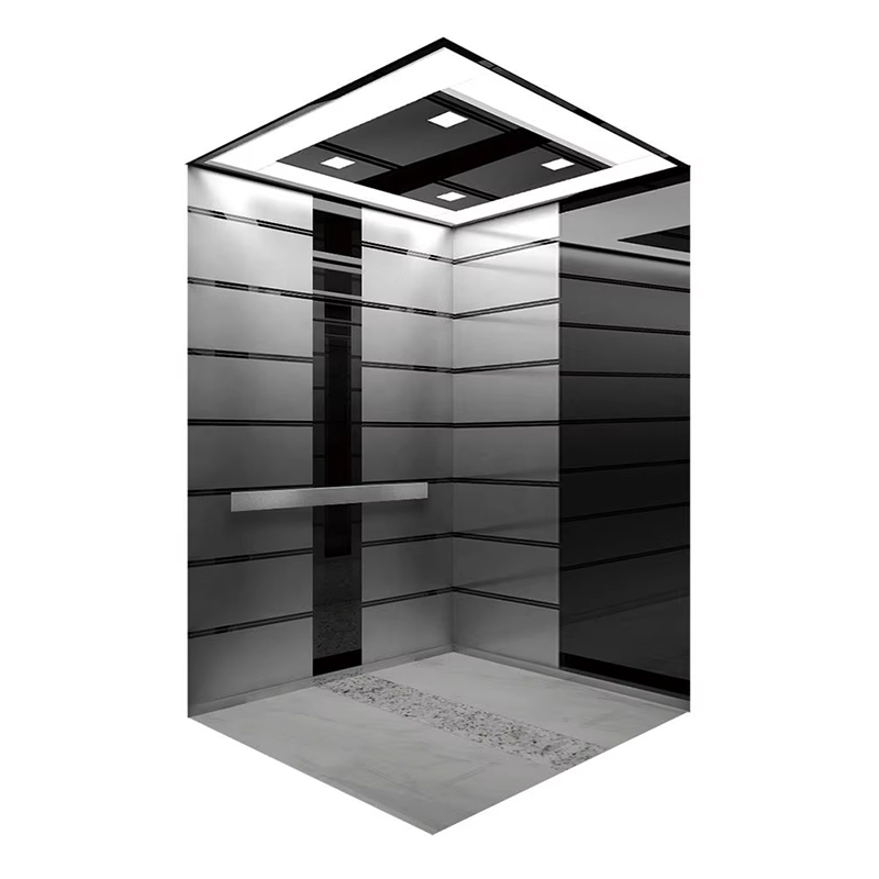 VTEP118 Elevadores avancerede passagerelevatorer Gearless AC PVC rustfrit stål konstruktion ISO90001 certificeret smarte funktioner Forbedre