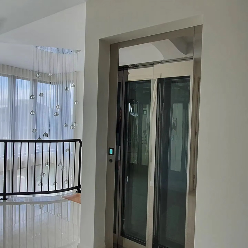 VTEP124 Kina Brand Moderne Passager Elevator Producent Højtydende Lift Hotel Brug PVC Gulv Rustfrit Stål AC Drive