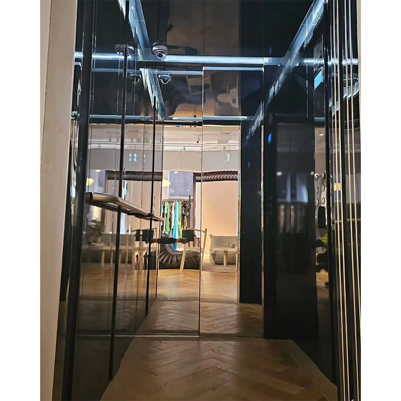 VTSP136 Elevator dele og tilbehør Passagerliftkabine med LED-belysning og førsteklasses dekoration