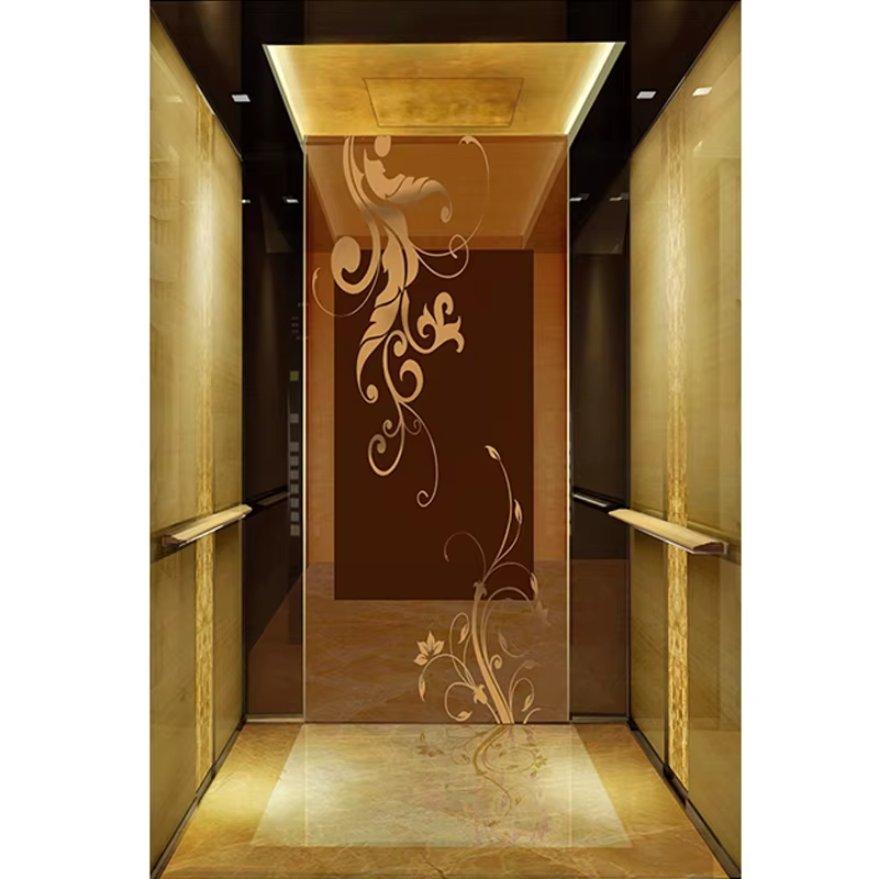 VTSP126 Elevator dele og tilbehør Passagerliftkabine med moderne interiør
