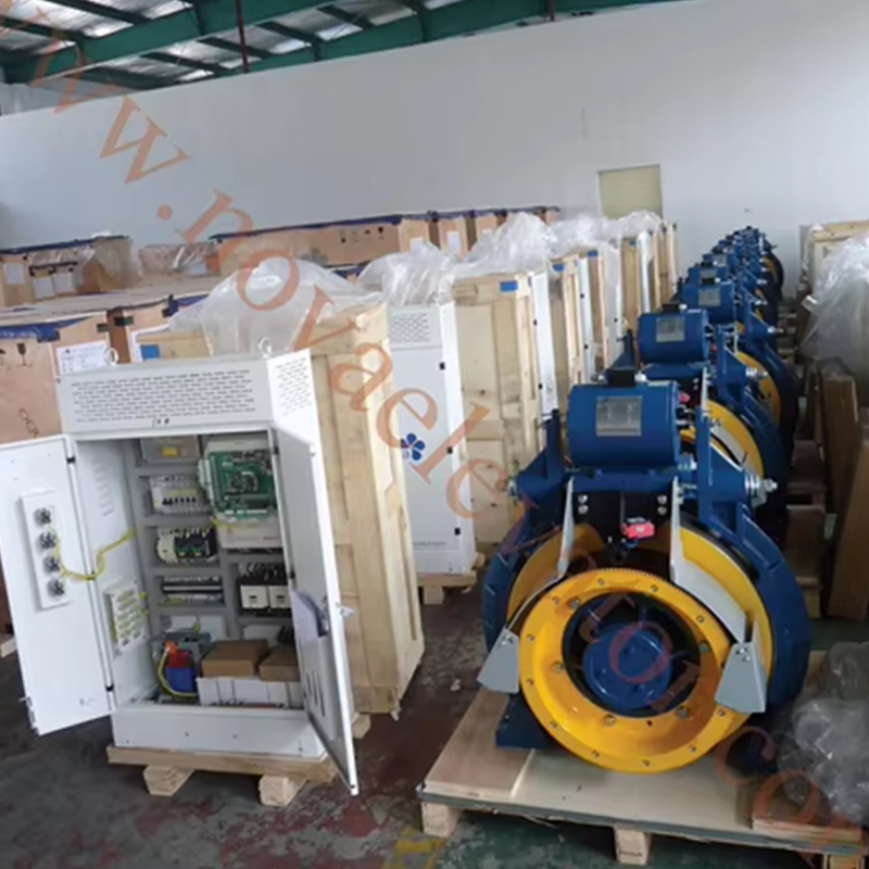 VTSP240 Elevator Permanent Magnet Synchronous Gearless Traction Machine til Elevator
