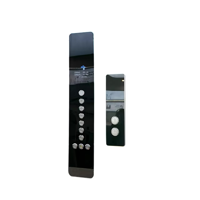 VTSP345 Fabrikspris Moderne design i rustfrit stål elevatordørpanel med elevatorknap Vægmonteret COP LOP