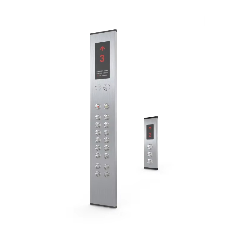 VTSP346 Højtydende rustfrit stål Moderne billedskærm Lop_Cop til Hotel Sightseeing Elevator af Nova NV