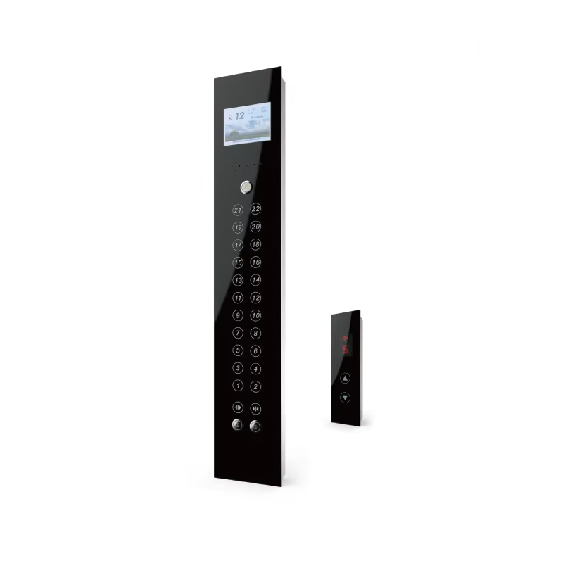 VTSP346 Højtydende rustfrit stål Moderne billedskærm Lop_Cop til Hotel Sightseeing Elevator af Nova NV