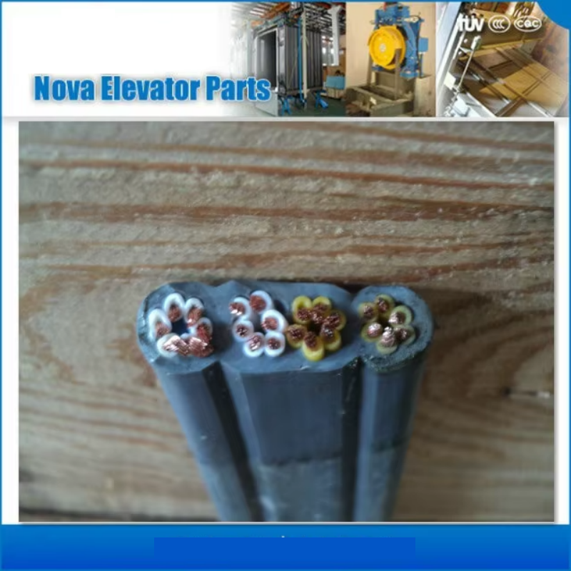 VTSP365 elevatorkontrolkabel med PVC og gummi TVVBG elevator rejsekabler