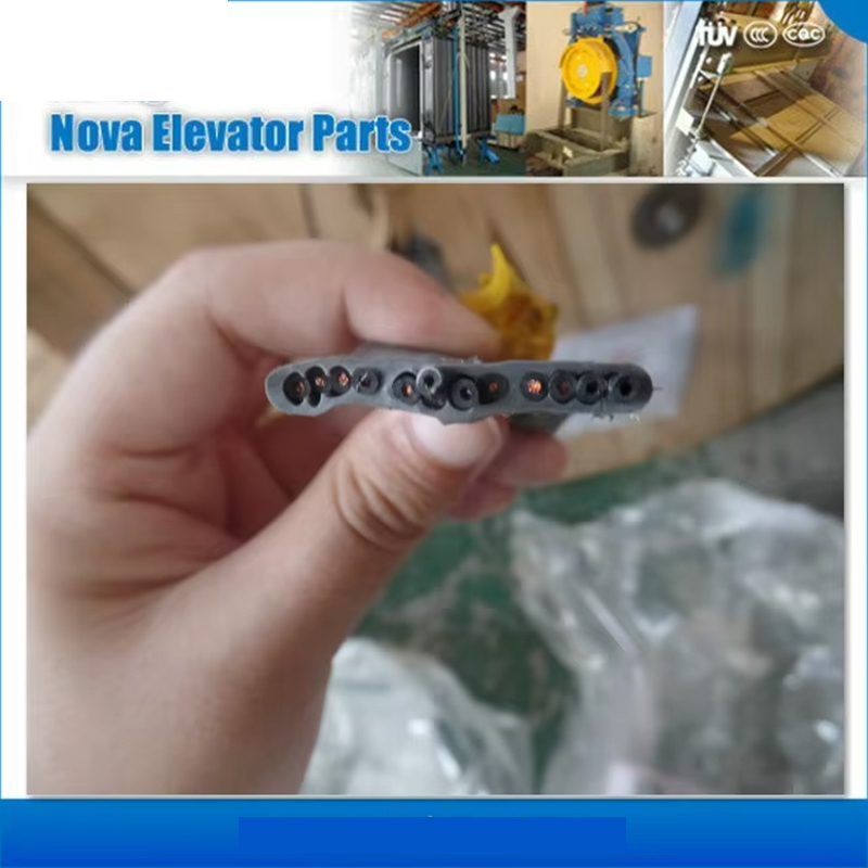 VTSP368 Elevator flad fleksibel kobberleder PVC-isoleret PVC-kappe Elevator rejsekabel