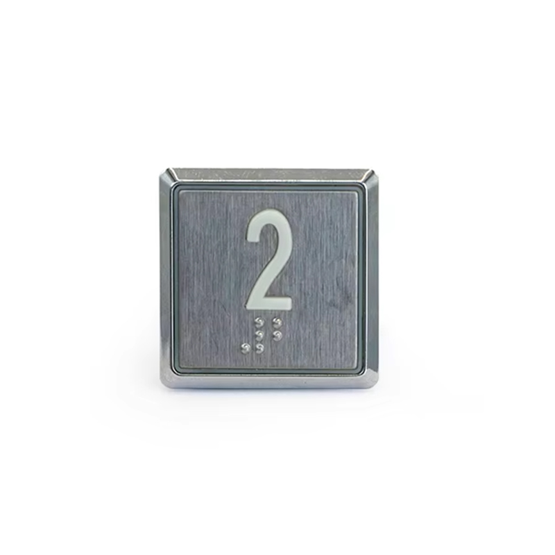 VTSP361 Lift Parts Elevator Push Button_Lift-knap med Braille