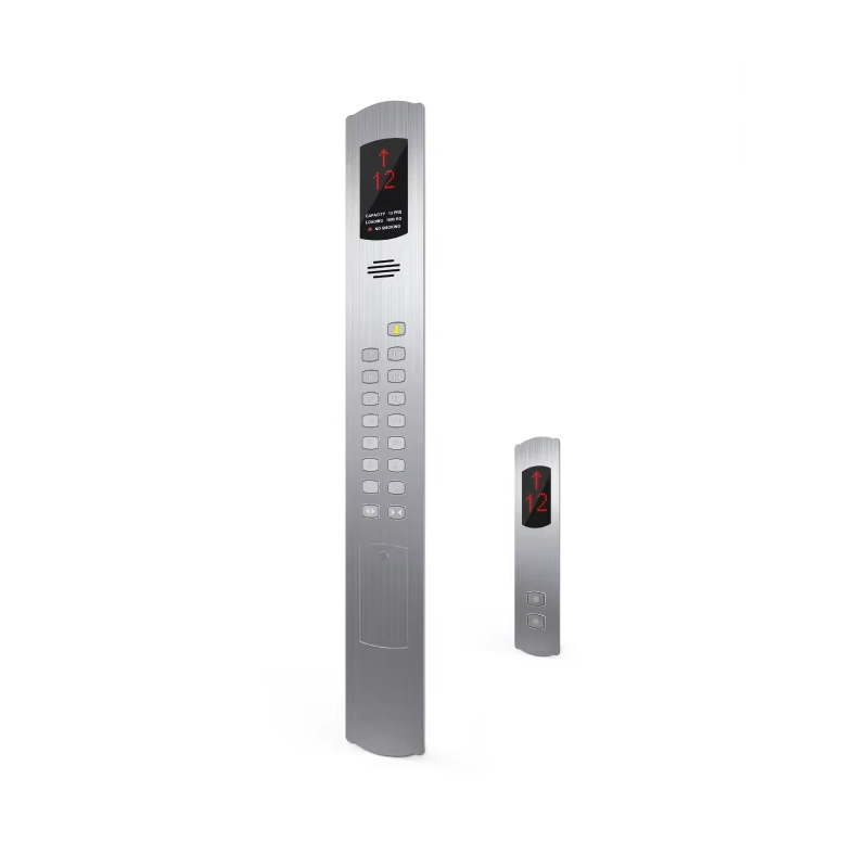 VTSP 385 Segment DOT Matrix Display Moderne Rustfrit Stål Elevator Indicator Display Screen COP LOP Parts ISO9001 Certified