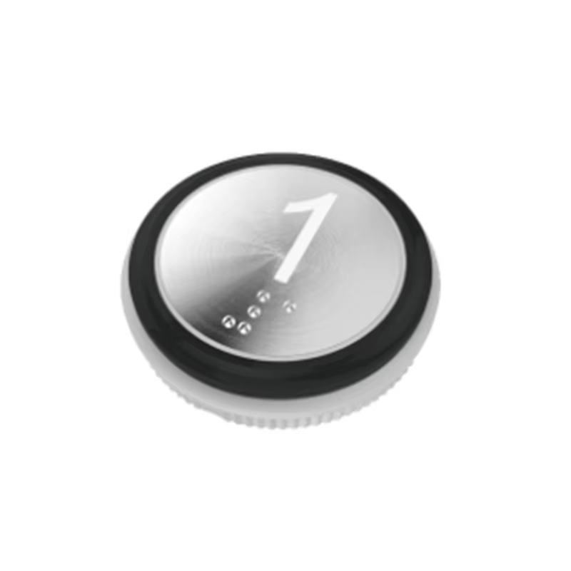 VTSP359 Kina Hot Selling BST Elevator Reset 22mm Sort Push LED Rustfrit Stål Vandtæt ISO9001 Certificeret 1 års Garanti Model